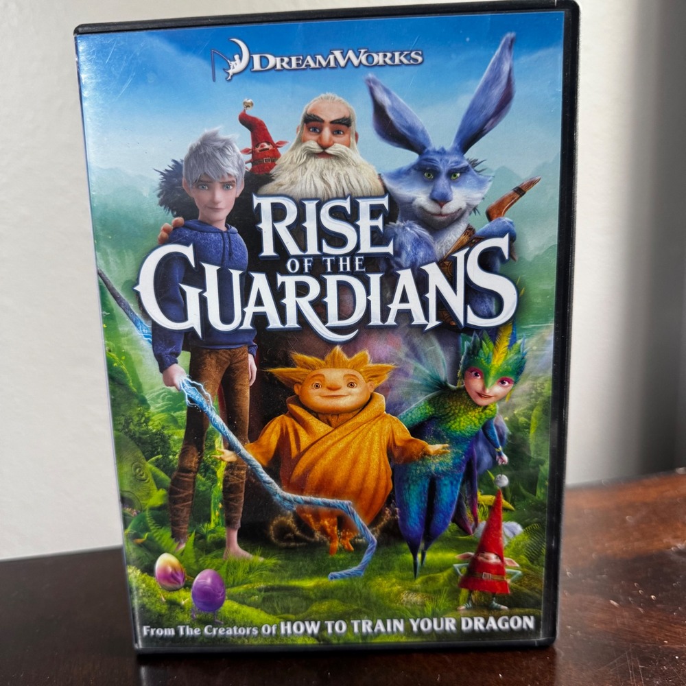 DreamWorks Rise of the Guardians DVD 2013 Animated Fantasy Family Movie PG